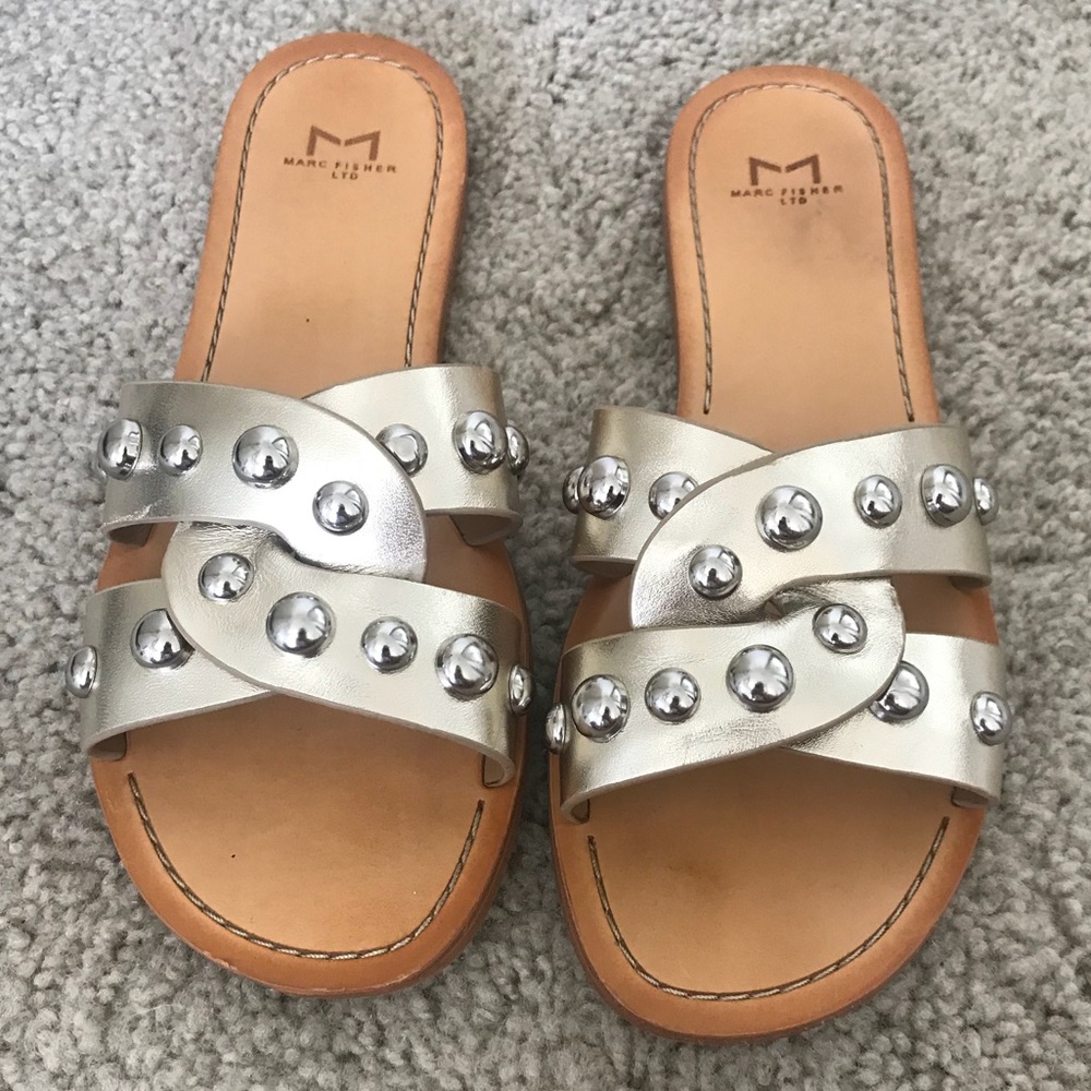 Marc Fisher Paige Stud Sandals